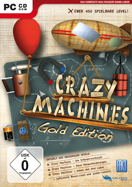 Crazy Machines - WINDOWS - PC (Windows) - Packshot Crazy Machines - WINDOWS - PC (Windows) - Packshots