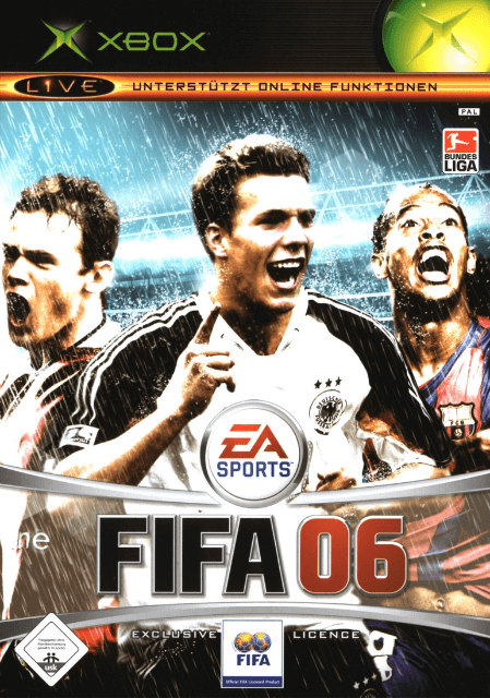 FIFA 06 - XBOX - Microsoft Xbox - Packshot FIFA 06 - XBOX - Microsoft Xbox - Packshots