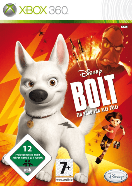 Disney Bolt: Ein Hund für alle Fälle - XBOX360 - Microsoft Xbox 360 - Packshot Disney Bolt: Ein Hund für alle Fälle - XBOX360 - Microsoft Xbox 360 - Packshots