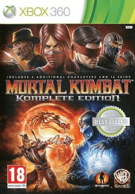 Mortal Kombat - XBOX360 - Microsoft Xbox 360 - Packshot Mortal Kombat - XBOX360 - Microsoft Xbox 360 - Packshots