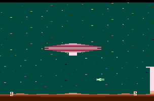 Cosmic Ark - ATARI2600 - Atari 2600 - Ingame Cosmic Ark - ATARI2600 - Atari 2600 - Ingames