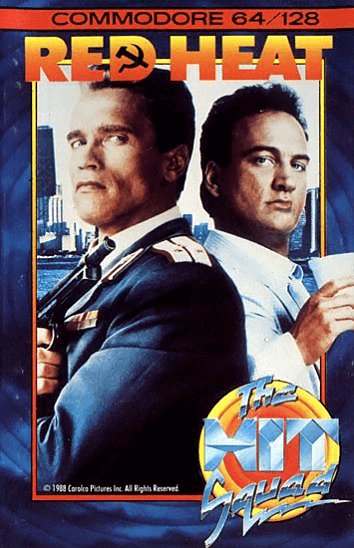 Red Heat - C64 - Commodore 64 - Packshot Red Heat - C64 - Commodore 64 - Packshots
