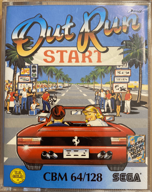 OutRun - CPC - Amstrad CPC - Packshot OutRun - CPC - Amstrad CPC - Packshots