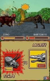 Kampf der Giganten: Dinosaurier - DS - Nintendo DS - Ingame Kampf der Giganten: Dinosaurier - DS - Nintendo DS - Ingames