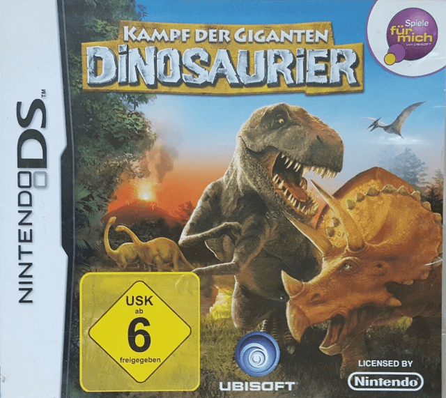 Kampf der Giganten: Dinosaurier - DS - Nintendo DS - Packshot Kampf der Giganten: Dinosaurier - DS - Nintendo DS - Packshots