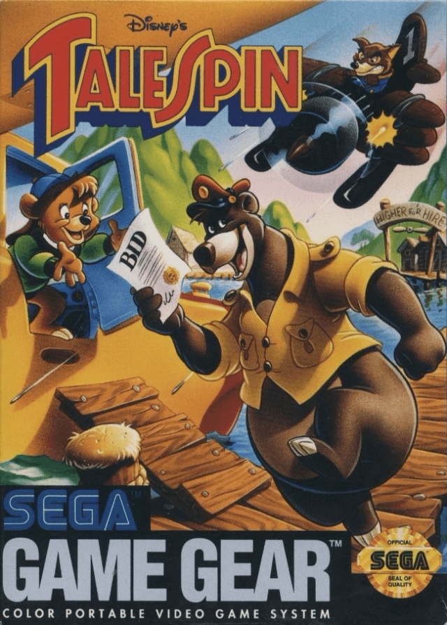Disney's TaleSpin - GAMEGEAR - Sega Game Gear - Packshot Disney's TaleSpin - GAMEGEAR - Sega Game Gear - Packshots