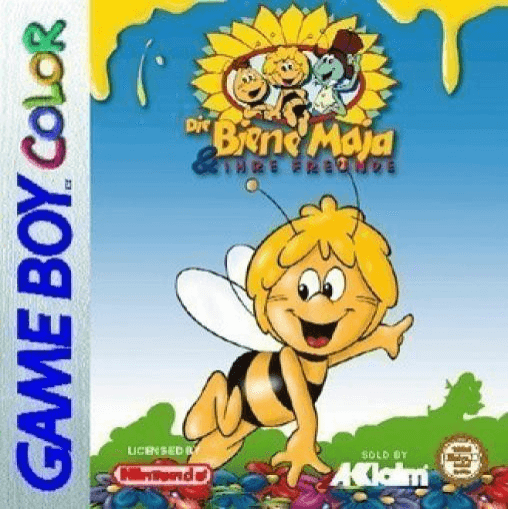 Die Biene Maja & ihre Freunde - GBC - Nintendo Game Boy Color - Packshot Die Biene Maja & ihre Freunde - GBC - Nintendo Game Boy Color - Packshots