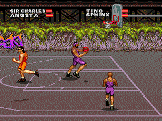 Barkley: Shut Up and Jam 2 - GEN - Sega Genesis - Ingame Barkley: Shut Up and Jam 2 - GEN - Sega Genesis - Ingames