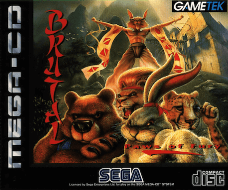 Brutal: Paws Of Fury - MEGACD - Sega Mega CD - Packshot Brutal: Paws Of Fury - MEGACD - Sega Mega CD - Packshots