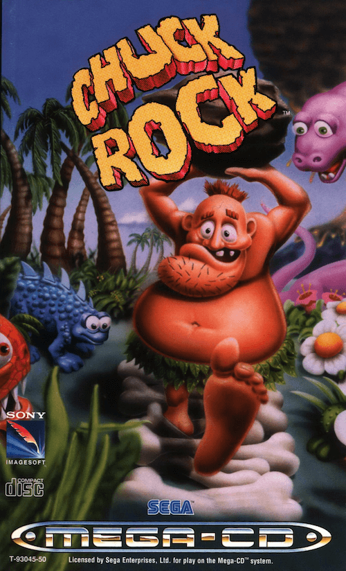 Chuck Rock - MEGACD - Sega Mega CD - Packshot Chuck Rock - MEGACD - Sega Mega CD - Packshots