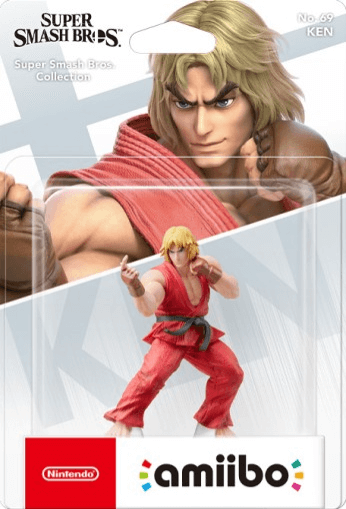 Amiibo No.69 Ken Super Smash Bros. Collection - MULTIPLE - Multiple - Packshot Amiibo No.69 Ken Super Smash Bros. Collection - MULTIPLE - Multiple - Packshots
