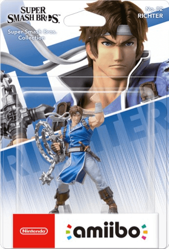 Amiibo No.82 Richter Super Smash Bros. Collection - MULTIPLE - Multiple - Packshot Amiibo No.82 Richter Super Smash Bros. Collection - MULTIPLE - Multiple - Packshots