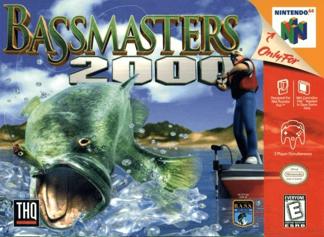 Bassmasters 2000 - N64 - Nintendo 64 - Packshot Bassmasters 2000 - N64 - Nintendo 64 - Packshots