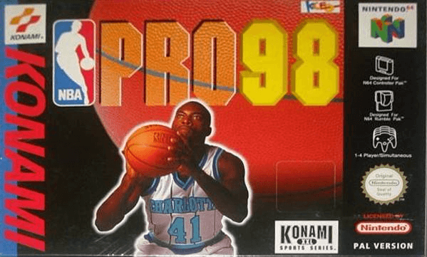 NBA Pro 98 - N64 - Nintendo 64 - Packshot NBA Pro 98 - N64 - Nintendo 64 - Packshots