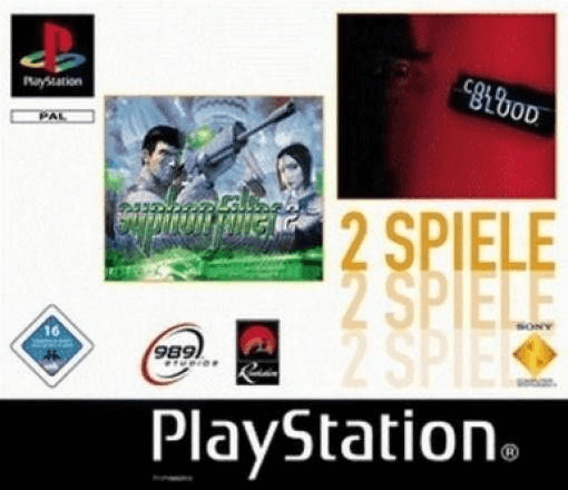 2 Spiele: Syphon Filter 2 / Cold Blood - PS - Sony PlayStation - Packshot 2 Spiele: Syphon Filter 2 / Cold Blood - PS - Sony PlayStation - Packshots
