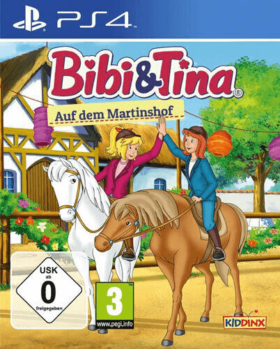 Bibi & Tina - Auf dem Martinshof - PS4 - Sony PlayStation 4 - Packshot Bibi & Tina - Auf dem Martinshof - PS4 - Sony PlayStation 4 - Packshots