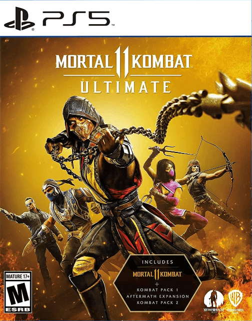 Mortal Kombat 11 - PS5 - Sony PlayStation 5 - Packshot Mortal Kombat 11 - PS5 - Sony PlayStation 5 - Packshots