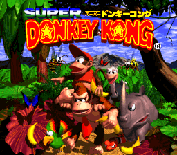 Super Donkey Kong - SFC - Nintendo Super Famicom - Title Super Donkey Kong - SFC - Nintendo Super Famicom - Titles