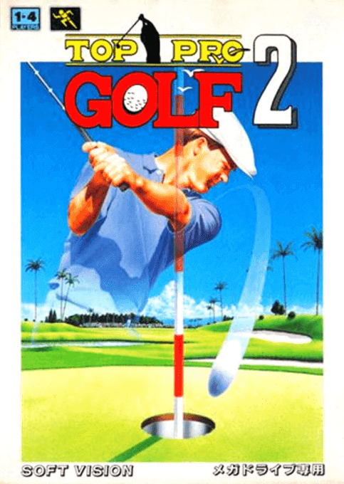 Top Pro Golf 2 - SMD - Sega Mega Drive - Packshot Top Pro Golf 2 - SMD - Sega Mega Drive - Packshots
