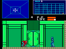 Cyborg Hunter - SMS - Sega Master System - Ingame Cyborg Hunter - SMS - Sega Master System - Ingames