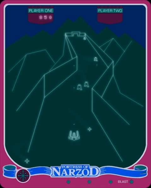 Fortress of Narzod - VECTREX - MB Vectrex - Ingame Fortress of Narzod - VECTREX - MB Vectrex - Ingames