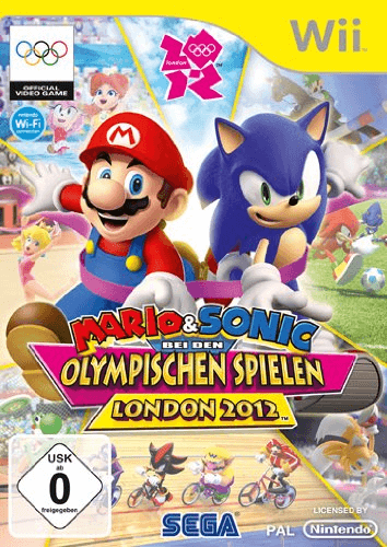 Mario & Sonic bei den Olympischen Spielen 2012 - WII - Nintendo Wii - Packshot Mario & Sonic bei den Olympischen Spielen 2012 - WII - Nintendo Wii - Packshots