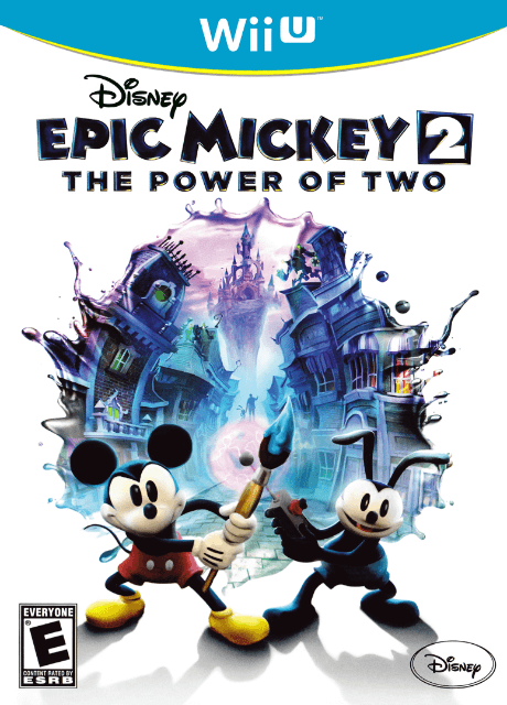 Disney Epic Mickey 2: The Power of Two - WIIU - Nintendo Wii U - Packshot Disney Epic Mickey 2: The Power of Two - WIIU - Nintendo Wii U - Packshots