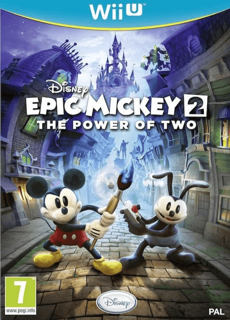 Disney Epic Mickey 2: The Power of Two - WIIU - Nintendo Wii U - Packshot Disney Epic Mickey 2: The Power of Two - WIIU - Nintendo Wii U - Packshots