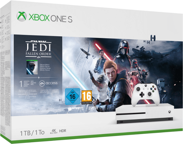 Microsoft Xbox One S - XBOXONE - Microsoft Xbox One - Packshot Microsoft Xbox One S - XBOXONE - Microsoft Xbox One - Packshots