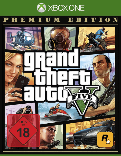 Grand Theft Auto V - XBOXONE - Microsoft Xbox One - Packshot Grand Theft Auto V - XBOXONE - Microsoft Xbox One - Packshots
