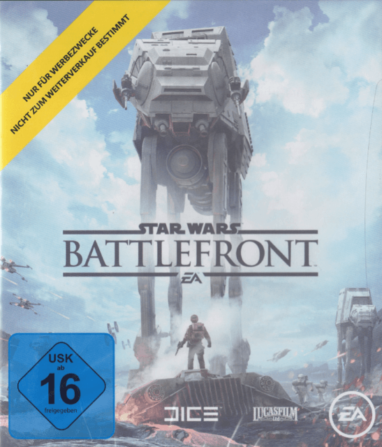 Star Wars Battlefront - XBOXONE - Microsoft Xbox One - Packshot Star Wars Battlefront - XBOXONE - Microsoft Xbox One - Packshots