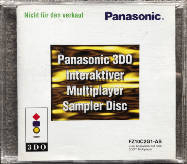 Panasonic 3DO Interaktiver Multiplayer Sampler Disc - 3DO - 3DO Interactive Multiplayer