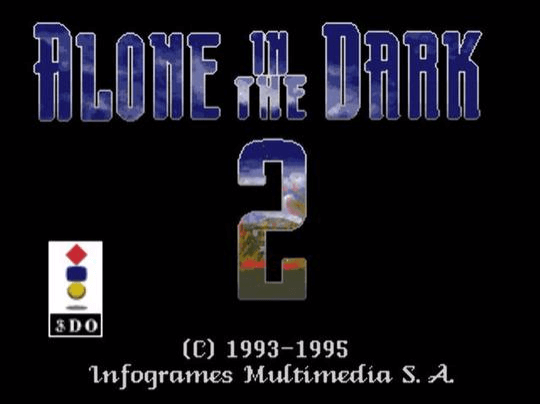 Alone In The Dark 2 - 3DO - 3DO Interactive Multiplayer - Titles