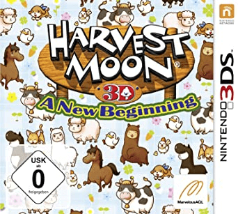 Harvest Moon 3D: A New Beginning - 3DS - Nintendo 3DS