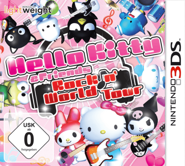 Hello Kitty & Friends: Rock n' World Tour - 3DS - Nintendo 3DS - Packshots