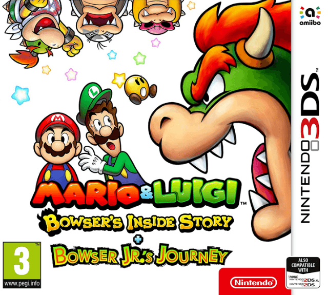 Mario & Luigi: Bowser's Inside Story + Bowser Jr.'s Journey - 3DS - Nintendo 3DS