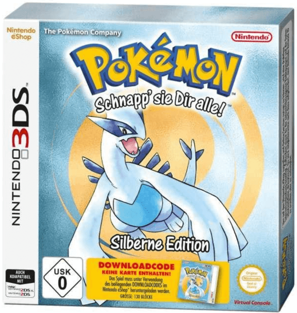 Pokémon Silberne Edition - 3DS - Nintendo 3DS