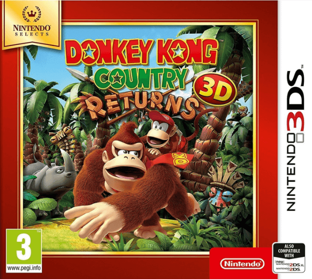 Donkey Kong Country Returns 3D - 3DS - Nintendo 3DS - Packshots