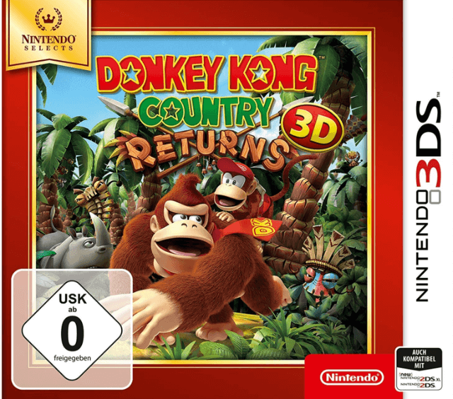 Donkey Kong Country Returns 3D - 3DS - Nintendo 3DS