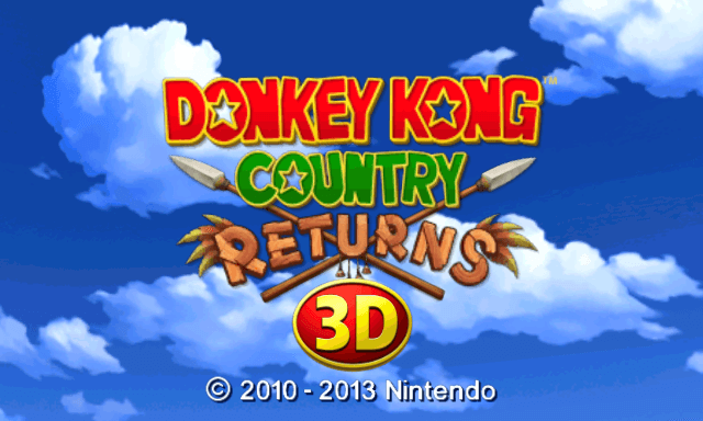 Donkey Kong Country Returns 3D - 3DS - Nintendo 3DS - Titles