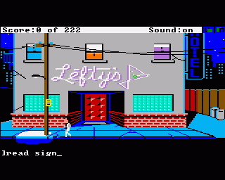 Leisure Suit Larry in the Land of the Lounge Lizards - AMIGA - Commodore Amiga - Ingames