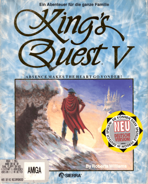 King's Quest V: Absence Makes the Heart Go Yonder - AMIGA - Commodore Amiga