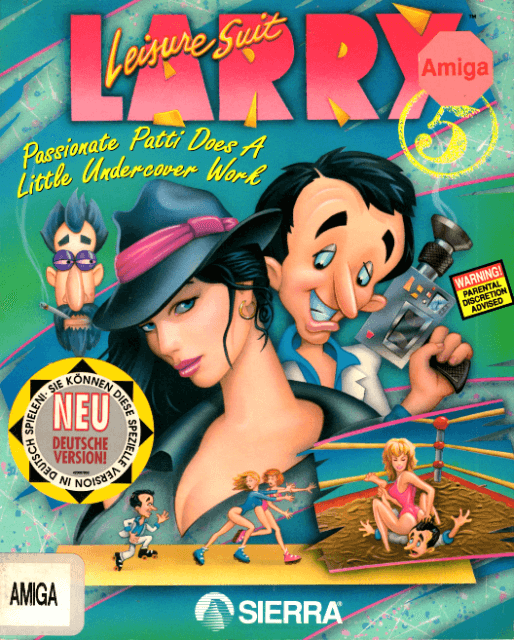 Leisure Suit Larry 5: Passionate Patti Does A Little Undercover Work - AMIGA - Commodore Amiga