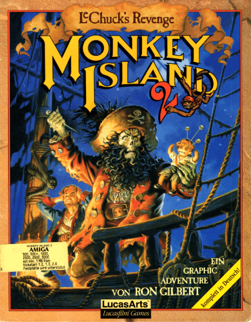 Monkey Island 2: LeChuck's Revenge - AMIGA - Commodore Amiga