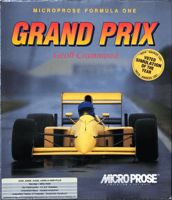 Microprose Formula One Grand Prix - AMIGA - Commodore Amiga