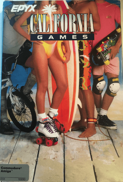 California Games - AMIGA - Commodore Amiga