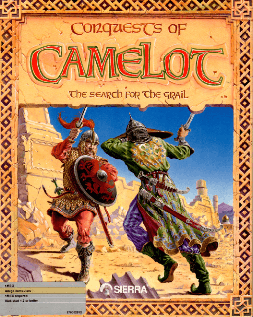 Conquests of Camelot: The Search for the Grail - AMIGA - Commodore Amiga