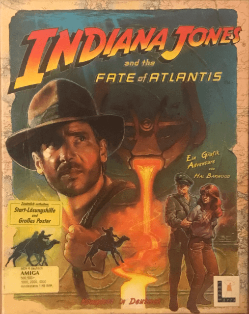 Indiana Jones and the Fate of Atlantis - AMIGA - Commodore Amiga