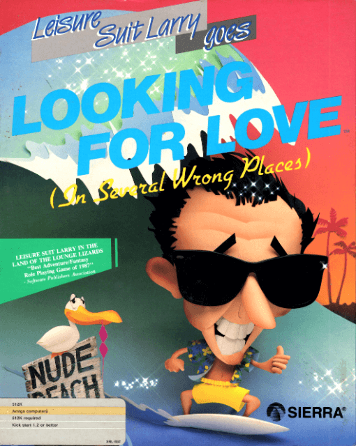 Leisure Suit Larry Goes Looking for Love (In Several Wrong Places) - AMIGA - Commodore Amiga