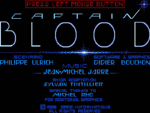 Captain Blood - AMIGA - Commodore Amiga - Titles